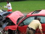 VU Mais 21.06.07 - beide Autos sind Schrott